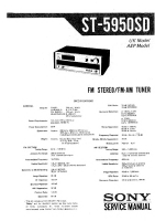 Sony ST-5950SD - Service Manual 